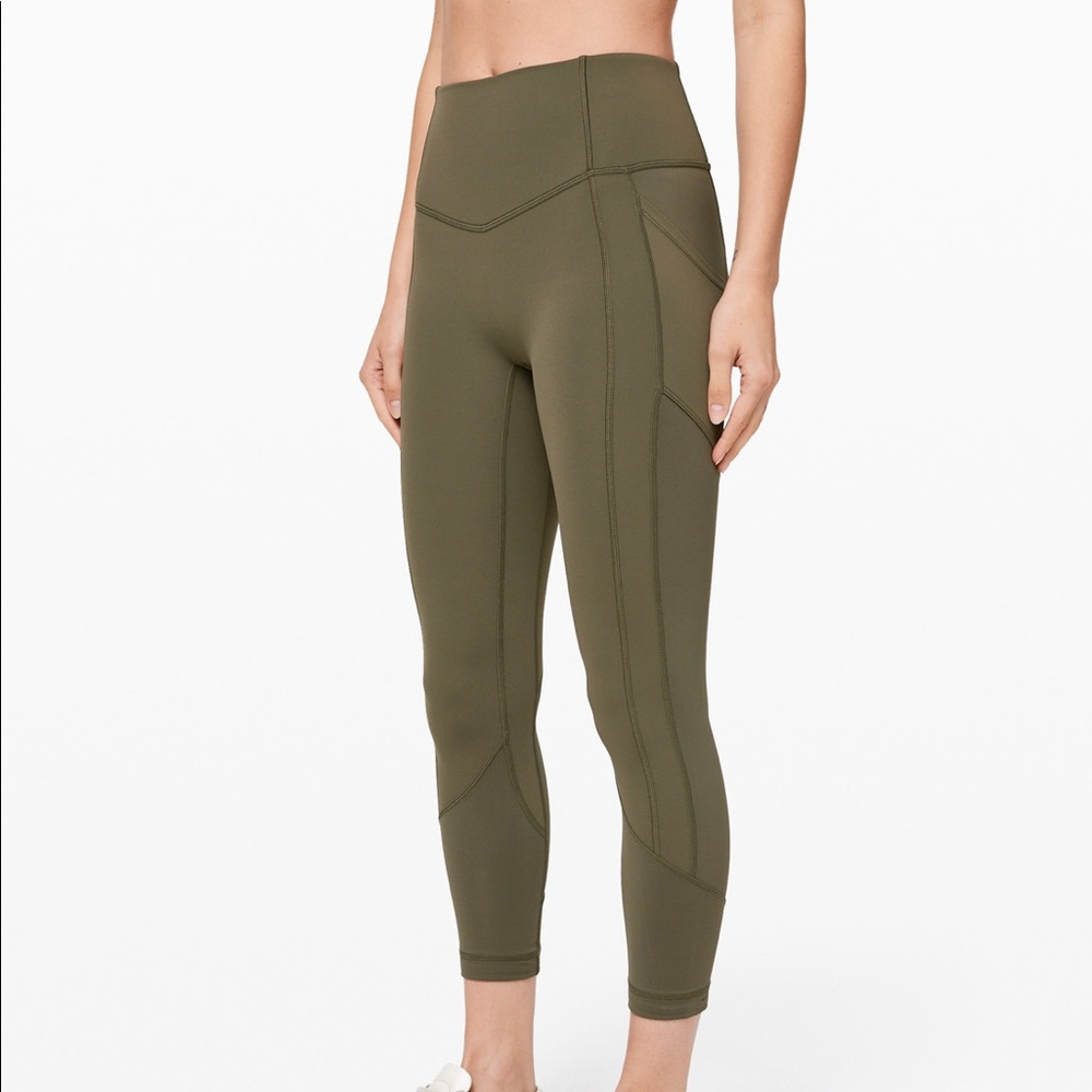 Lululemon all the right places 2 crop 23”